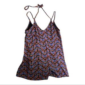 Lush Floral Romper Size Large